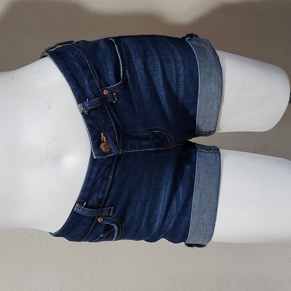 Celebrity Pink Denim Jean Cuffed Shorts Womens Sz 5